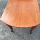 Round table in cherry wood