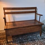 Bench-chest vintage compass feet