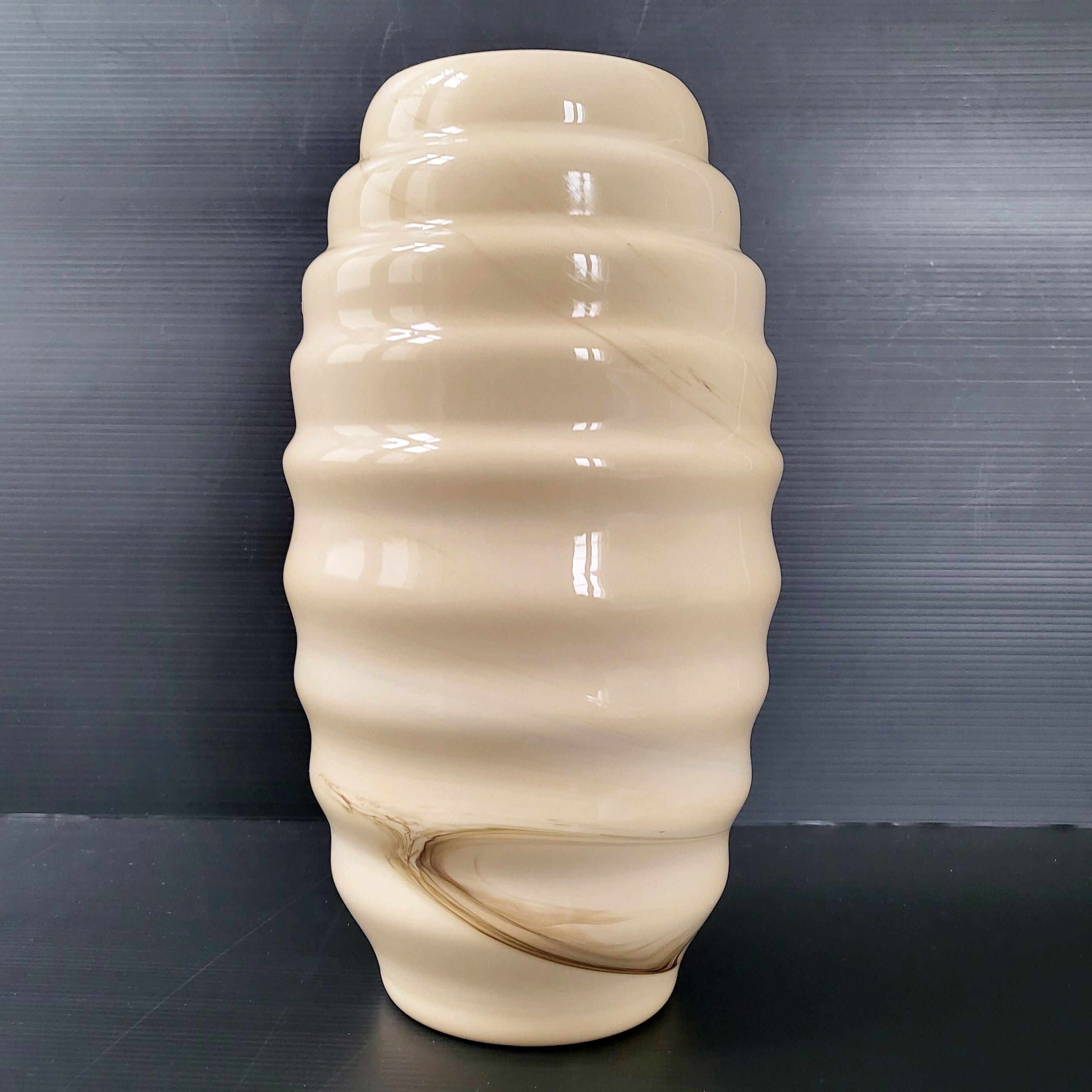 Vase vintage en verre de Murano 1970