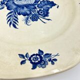 Lot de 4 assiettes décor Téna