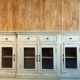 Buffet / display cabinet style industrial/colonial solid mango wood