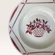 Set of 11 deep plates Badonviller, model Armor