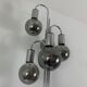 Chrome lamp 5 vintage lights