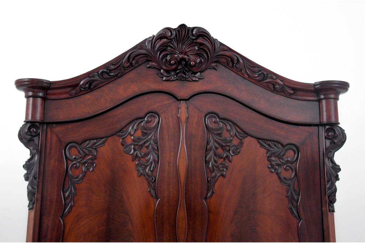 Antique wardrobe, Western Europe, turn of the 19th and 20th centuries.