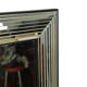 Vintage silver Deknudt mirror in Hollywood Regency style, 107 cm