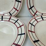 6 vintage plates
