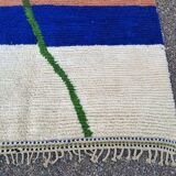 Colorful handmade Berber rug size 150 x 250 cm