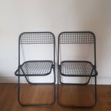 Set of 2 Talin folding chairs