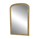 Miroir ancien Louis Philippe godrons doré - 173 x 110 cm