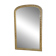 Miroir ancien Louis Philippe godrons doré - 173 x 110 cm