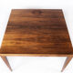 Coffee table in rosewood designed by Severin Hansen for Haslev Furniture, 1960s