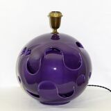 Plum shaped ceramic ball lamp, 1970
