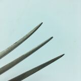 Box of cutlery with leg / roast silver filled.