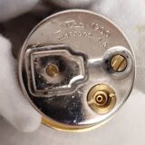 Briquet de métal doré "Valenti". Espagne, années 1970.