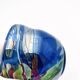 Vase Art Glass Signed Patrick Lepage 2002 - Blown Glass Fuming Oxides