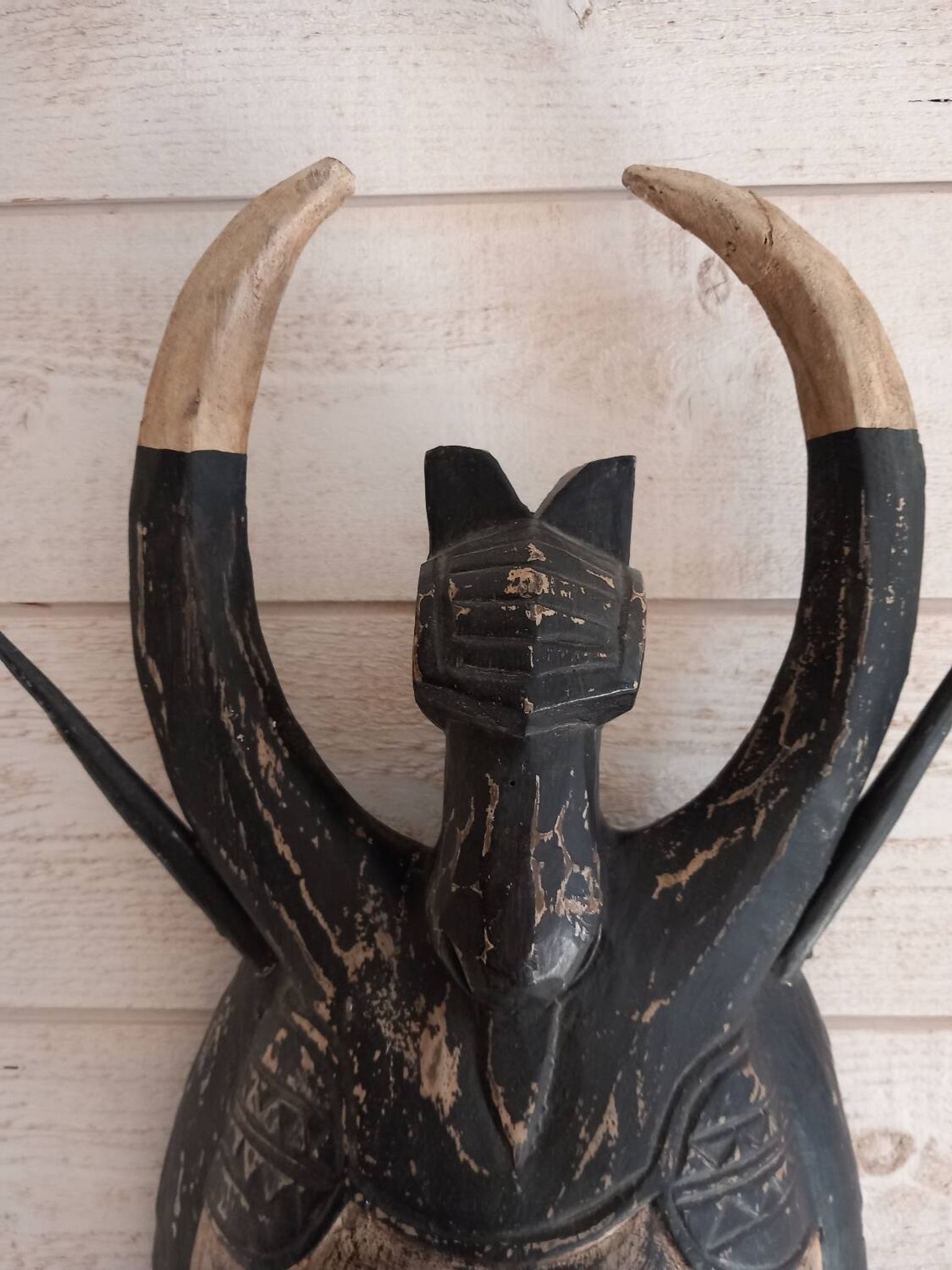 Masque ethnique/tribal en bois
