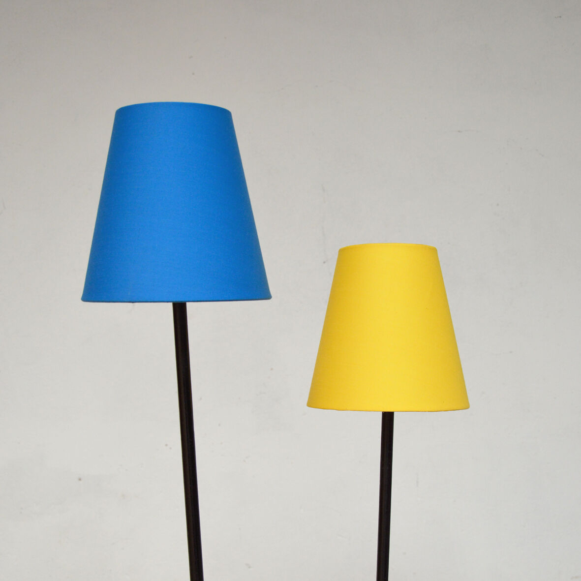 Vintage two-arm floor lamp