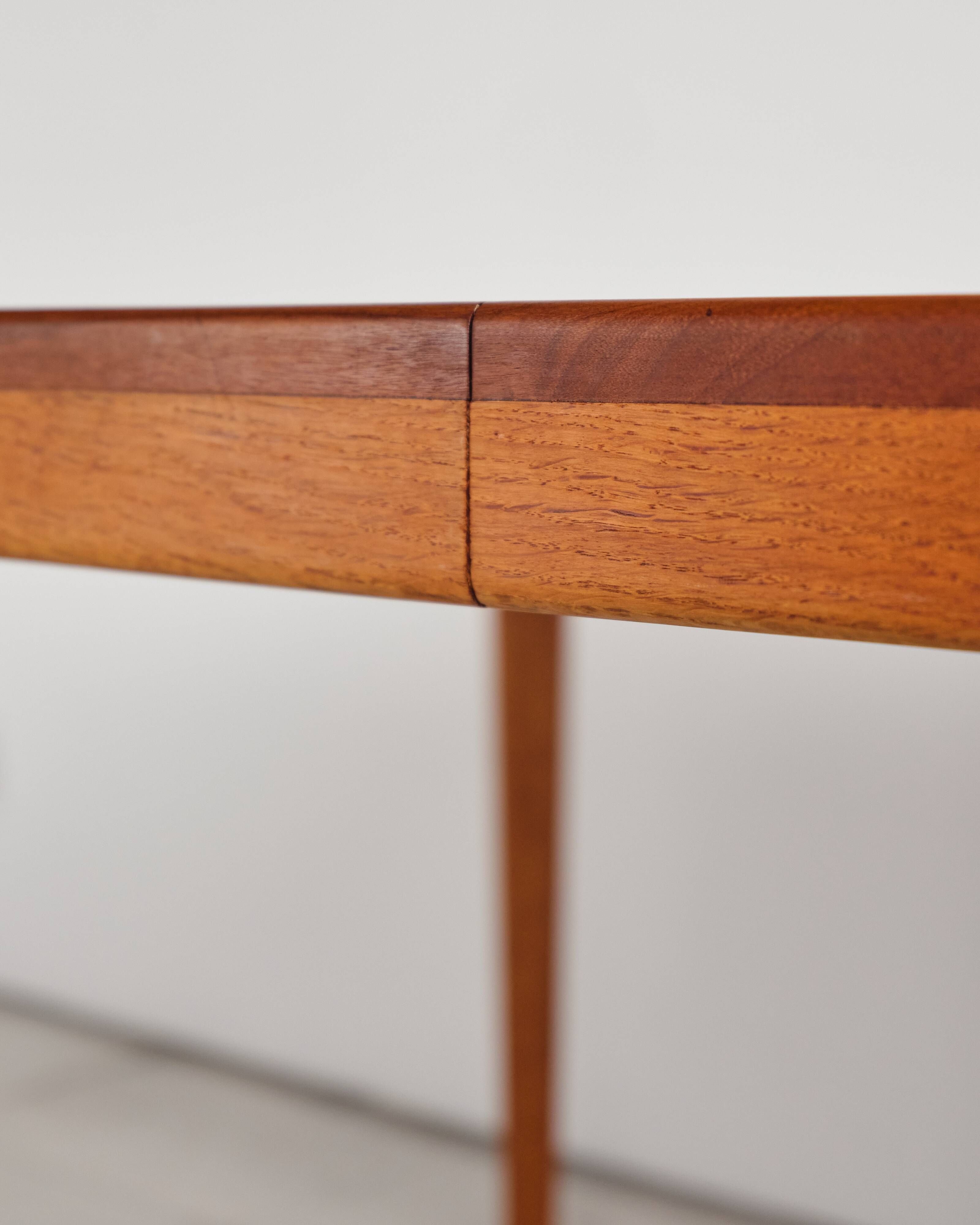 Table extensible en teck par Hartmut Lohmeyer pour Wilkhahn