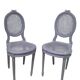 Paire de chaise cannees