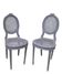 Paire de chaise cannees