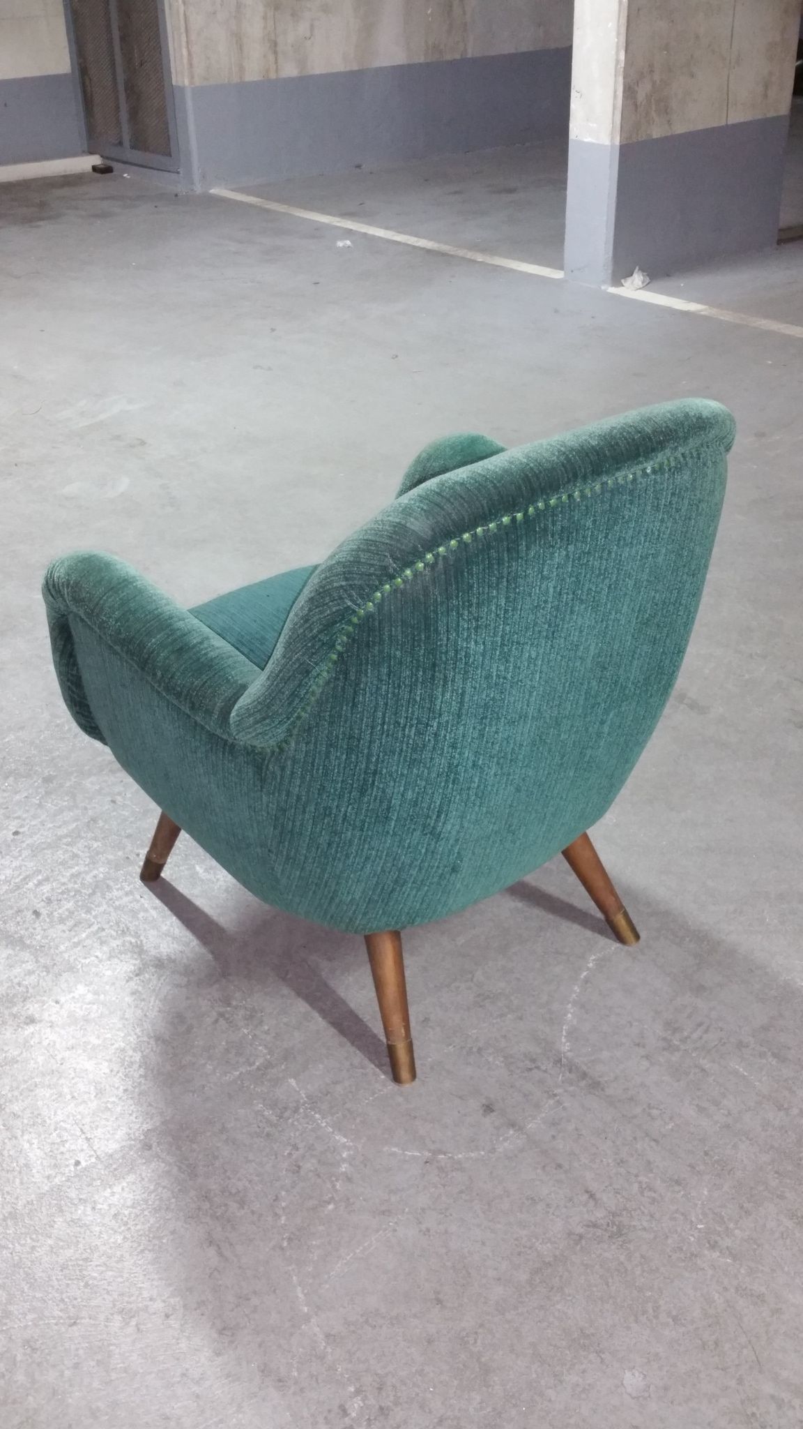 Fauteuil oeuf années 50/60