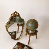 Miroir ancien doré 45x73cm