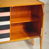 U 458 pink and grey sideboard by Jiri Jiroutek for Interier Praha 1960