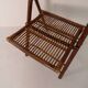 Vintage bamboo folding chair