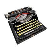 Underwood Portable 4 Bank Typewriter Revised New Black Ribbon 1930
