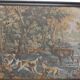 Vintage Hunting Scene Framed Wall Tapestry 179x74