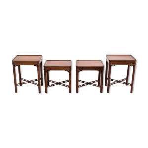 Tables d’appoint en acajou Bevan