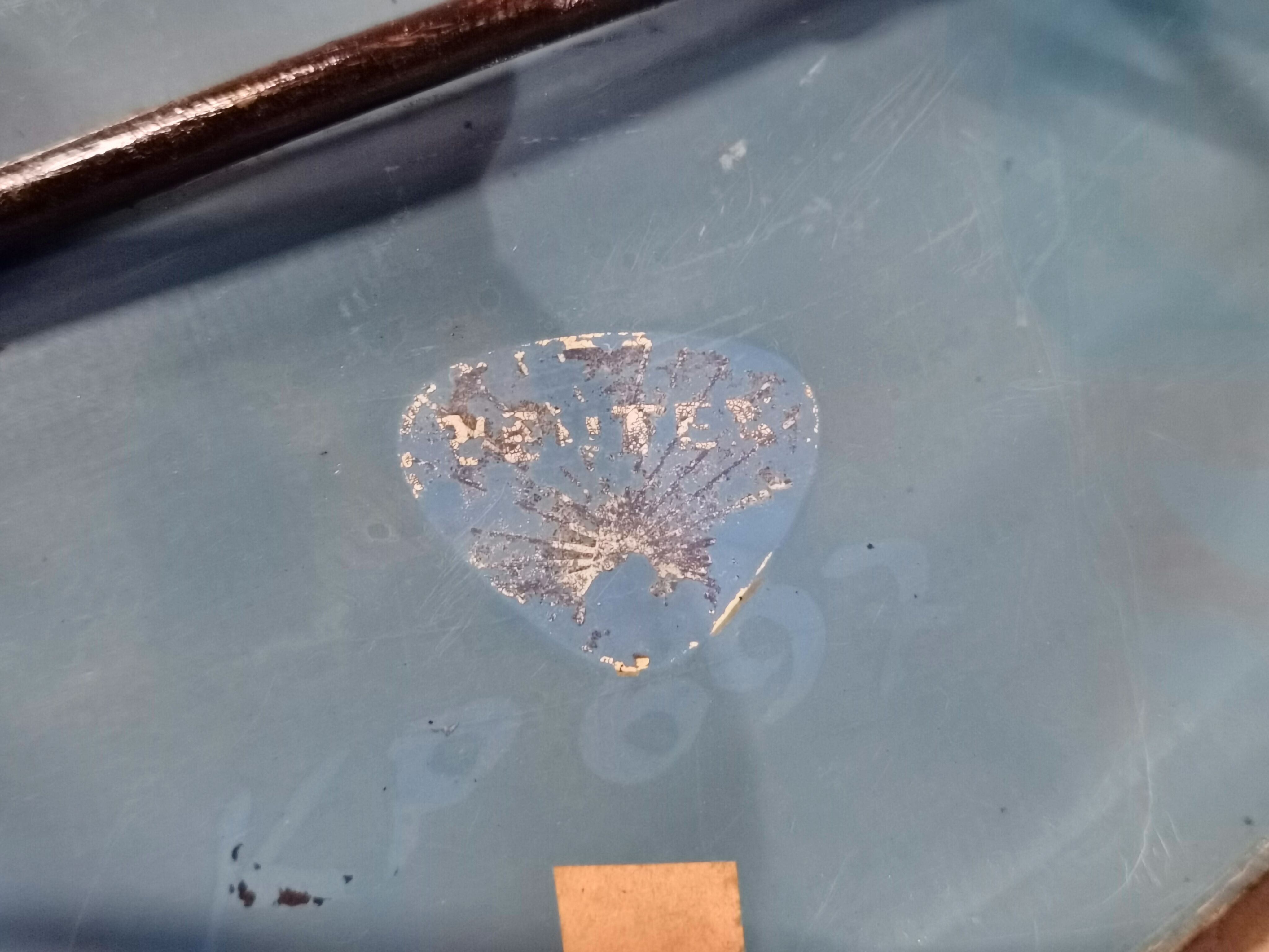 Blue chair Miroslav Navràtil for Vertex 1959