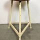 Beige Industrial Workshop Stool, 1960s