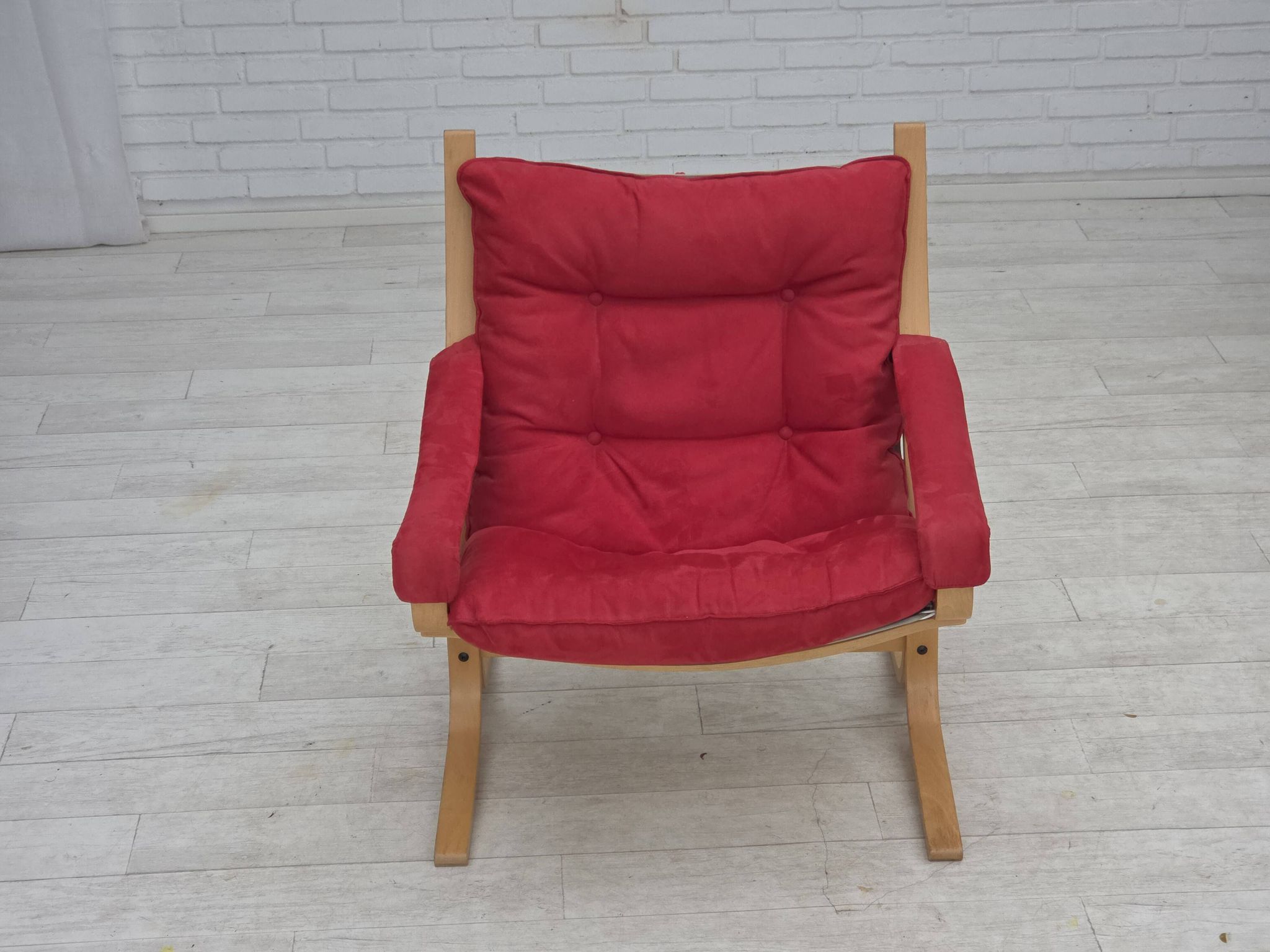 1970s, Norwegian design by Ingmar Relling, model "Siesta", set of 2 chairs.
