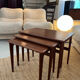 Scandinavian nesting tables
