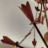 Chandelier by Thierry costing unique piece made in the 90s in very good condition