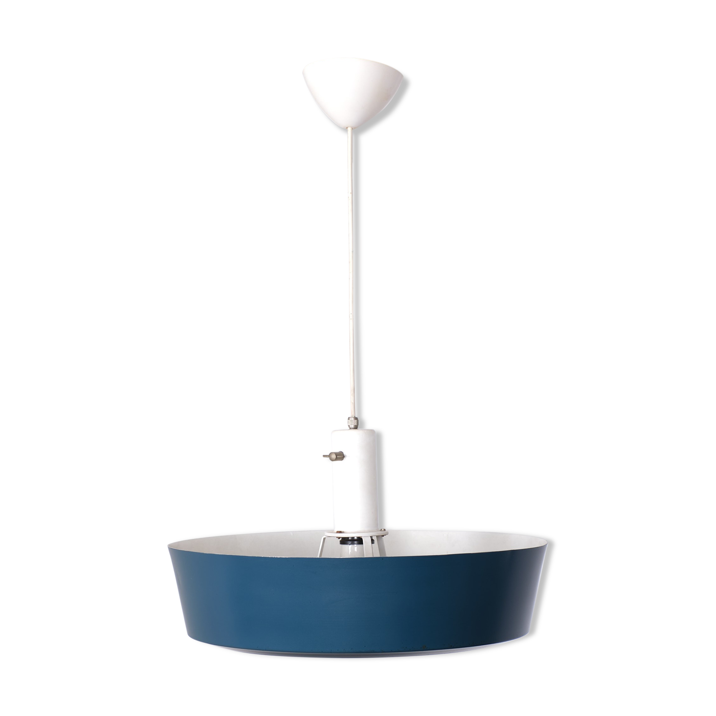 Metal Chandelier Anvia Holland 1960s J M Hoogervorst