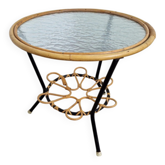 Table d'appoint en rotin Rohé Noordwolde