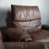 Saporiti Armchair and Ottoman Set