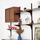 Modular shelving by Poul Cadovius, rosewood, 1970s