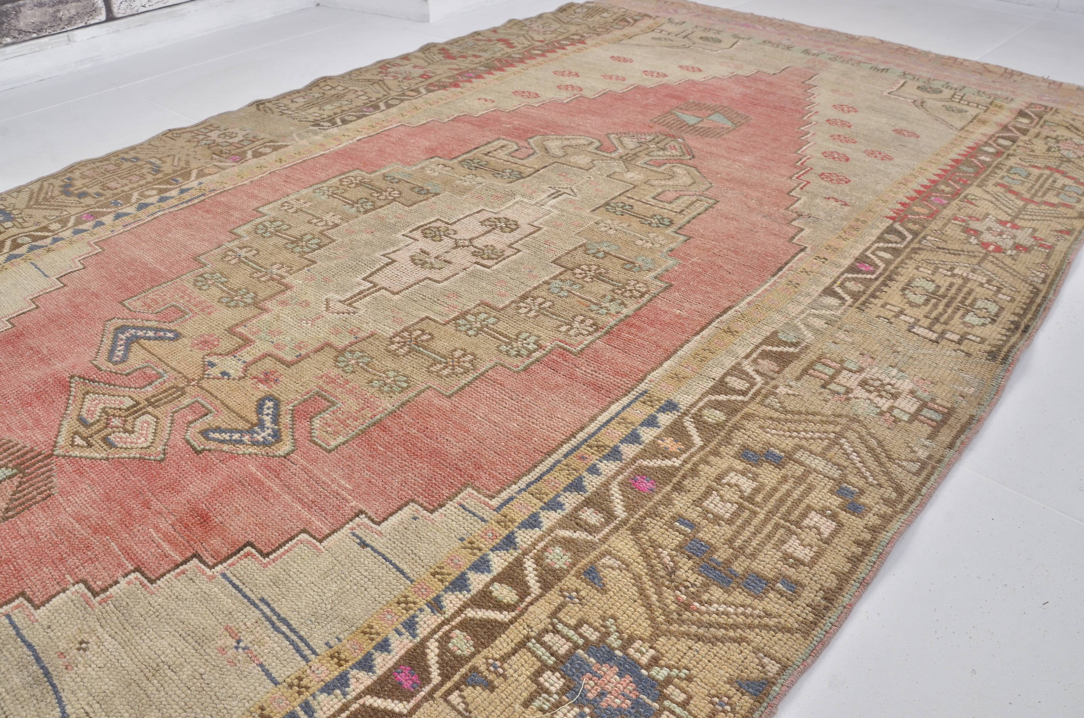 Wool Unique Design Vintage Carpet sku 1343