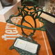 Cast iron umbrella door