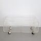 Table basse en altuglas Michel Dumas Roche Bobois