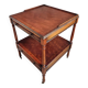 Table d’appoint vintage en acajou – France, années 50/60