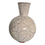 Raku vase