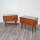 Mid-Century Modern Nightstands in the style of Gio Ponti, 1950s, Set of 2