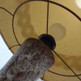 Ceramic floor lamp from the 70s