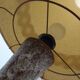 Ceramic floor lamp from the 70s