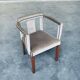 Boudoir Side Chair in Velvet, 1920s