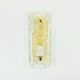 Mid Century Scandinavian Glass & Brass Wall Light by Carl Fagerlund, 1960s